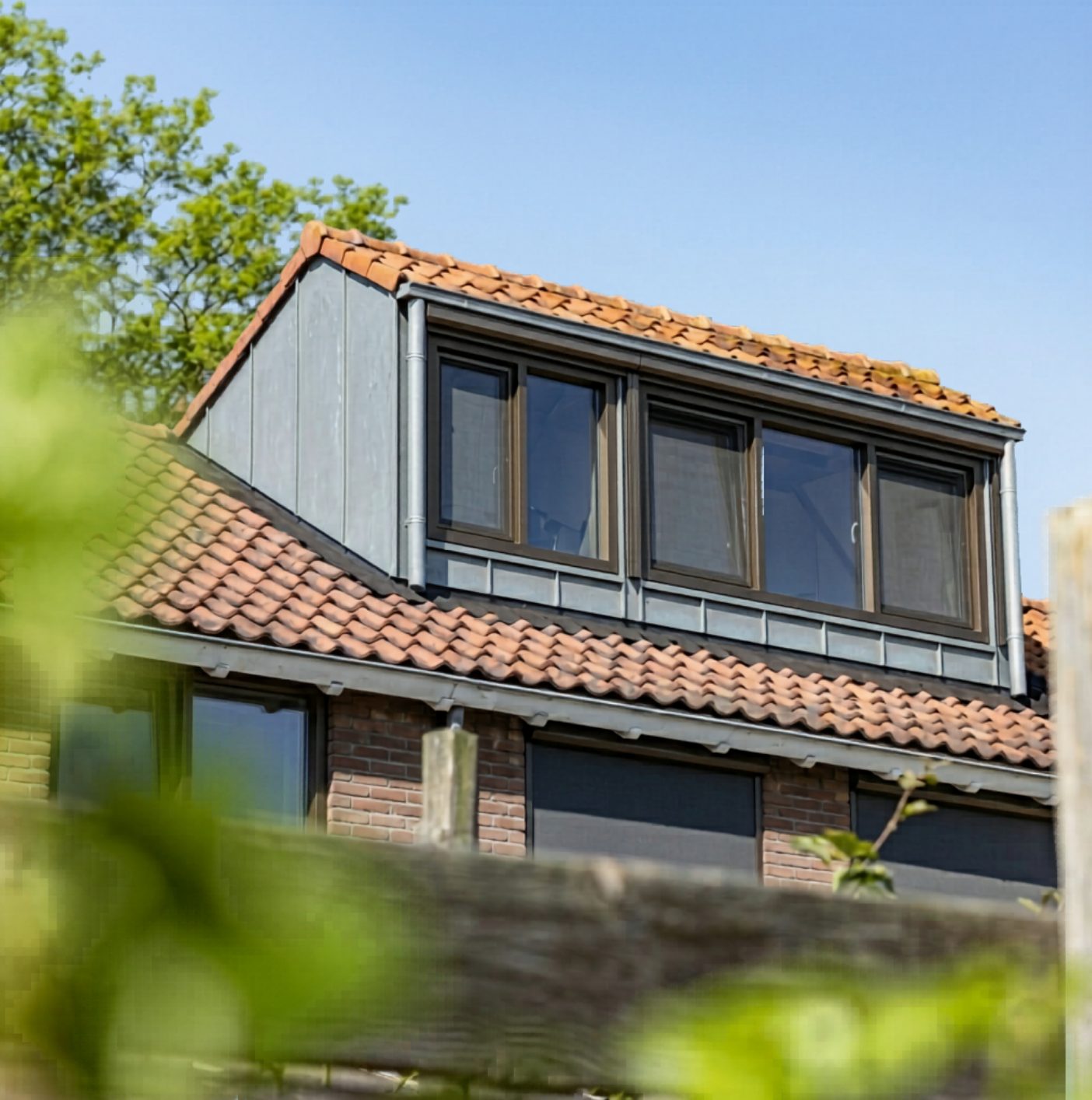 Nokverhoging of doorbraak bouwtekening